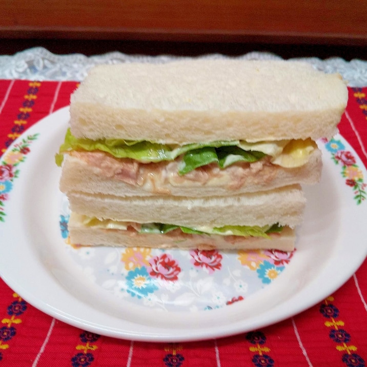 ツナ野菜サンドイッチ